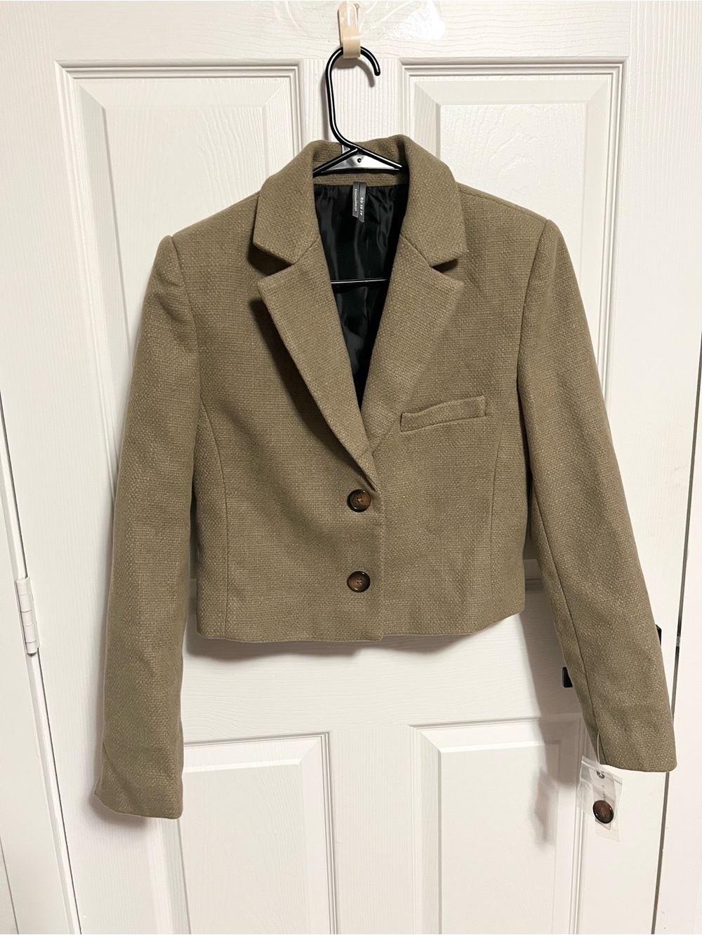 NWT By Anthropologie Cropped Blazer size 4 - Picture 10 of 11